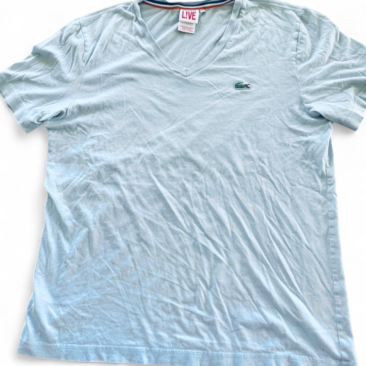 LacosteLive Womens Blue TShirt